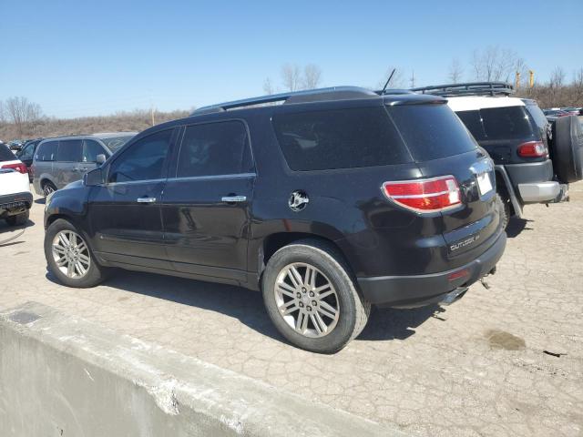 5GZEV23D09J212968 - 2009 SATURN OUTLOOK XR შავი ფოტო 2