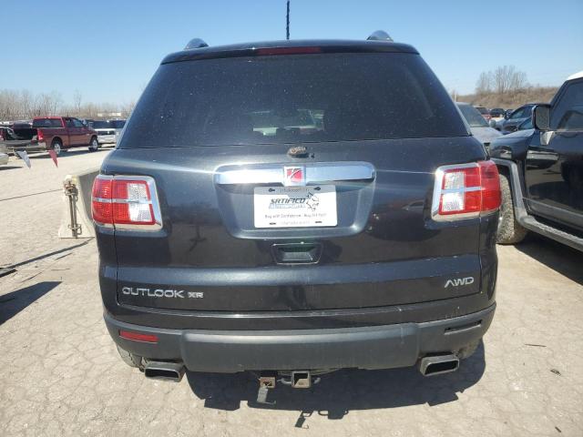 5GZEV23D09J212968 - 2009 SATURN OUTLOOK XR შავი ფოტო 6
