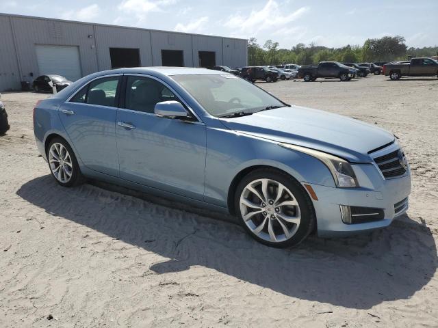 1G6AC5S3XD0169600 - 2013 CADILLAC ATS PERFORMANCE BLUE photo 4