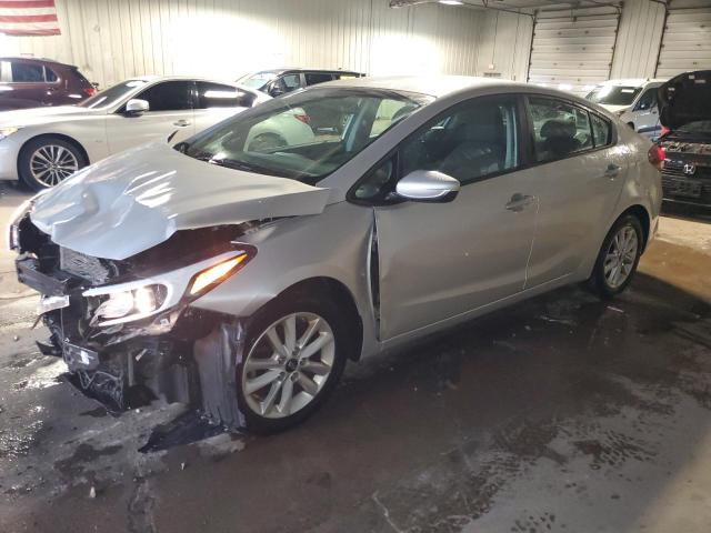 3KPFL4A73HE149462 - 2017 KIA FORTE LX SILVER photo 1