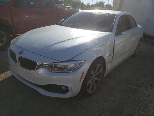 WBA3T3C58EP737004 - 2014 BMW 435 I WHITE photo 2