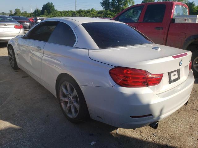 WBA3T3C58EP737004 - 2014 BMW 435 I WHITE photo 3