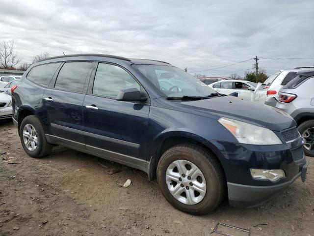 1GNKVFED0CJ200651 - 2012 CHEVROLET TRAVERSE LS BLUE photo 4