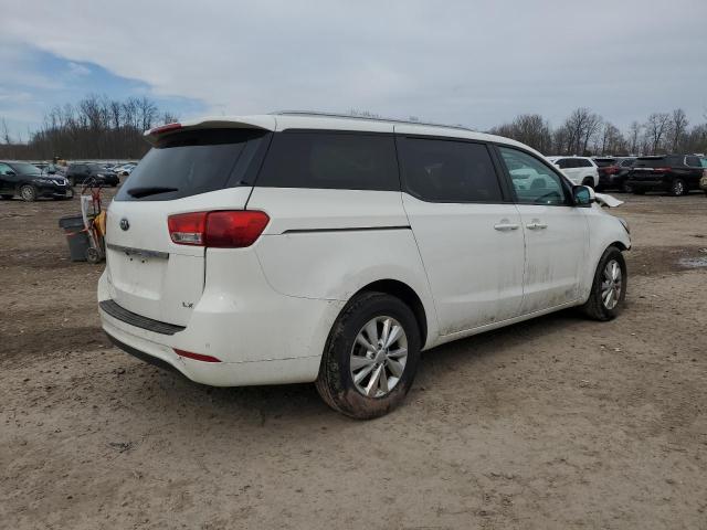 KNDMB5C13H6340491 - 2017 KIA SEDONA LX WHITE photo 3