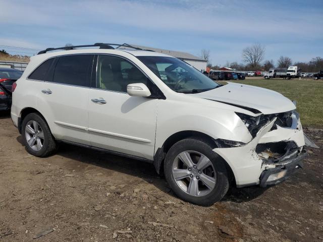 2HNYD2H30DH510734 - 2013 ACURA MDX TECHNOLOGY WHITE photo 4