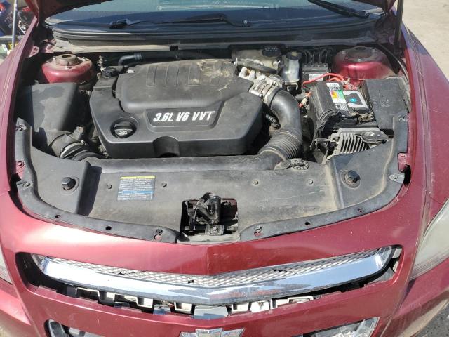 1G1ZE5E76AF119321 - 2010 CHEVROLET MALIBU LTZ RED photo 11