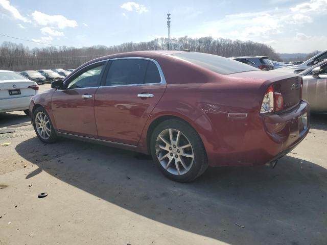 1G1ZE5E76AF119321 - 2010 CHEVROLET MALIBU LTZ RED photo 2