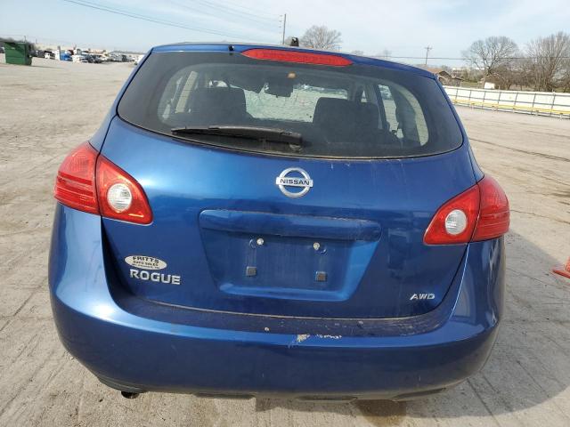 JN8AS5MV7AW134850 - 2010 NISSAN ROGUE S BLUE photo 6