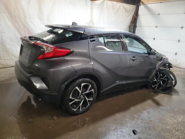 NMTKHMBX9KR098270 - 2019 TOYOTA C-HR XLE GRAY photo 3