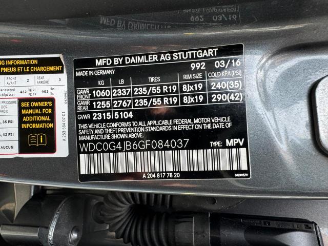 WDC0G4JB6GF084037 - 2016 MERCEDES-BENZ GLC 300 GRAY photo 12