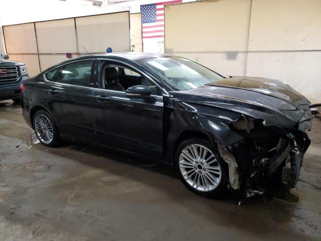 3FA6P0HR6DR155219 - 2013 FORD FUSION SE BLACK photo 4