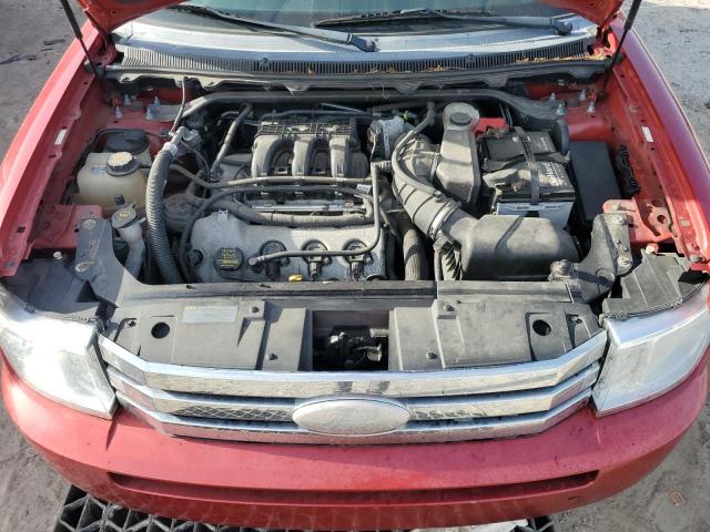 2FMGK5CC7CBD09992 - 2012 FORD FLEX SEL RED photo 12