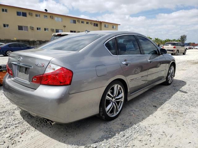 JNKAY01E28M602070 - 2008 INFINITI M35 BASE SILVER photo 3