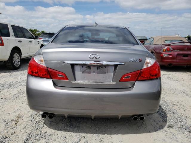 JNKAY01E28M602070 - 2008 INFINITI M35 BASE SILVER photo 6