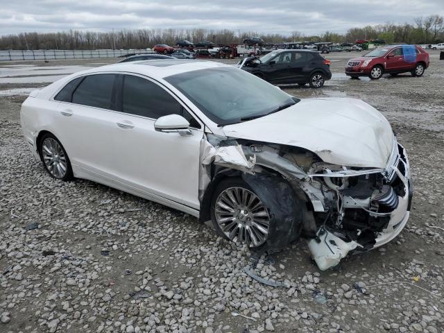 3LN6L2J95ER830275 - 2014 LINCOLN MKZ WHITE photo 4