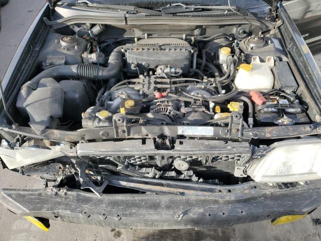 JF1SF65661H715686 - 2001 SUBARU FORESTER S BLACK photo 11