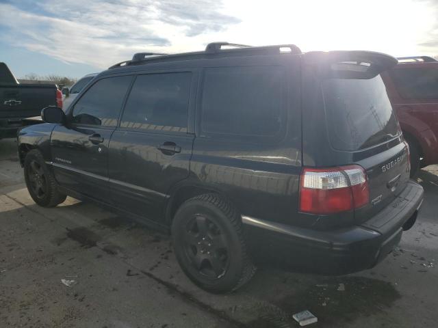 JF1SF65661H715686 - 2001 SUBARU FORESTER S BLACK photo 2