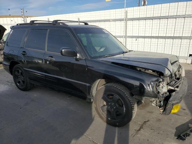 JF1SF65661H715686 - 2001 SUBARU FORESTER S BLACK photo 4