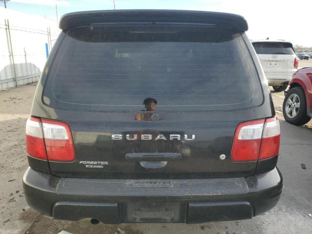 JF1SF65661H715686 - 2001 SUBARU FORESTER S BLACK photo 6