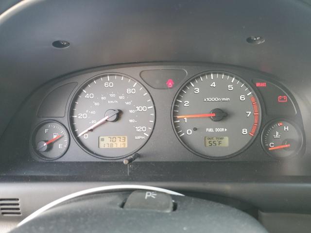 JF1SF65661H715686 - 2001 SUBARU FORESTER S BLACK photo 9