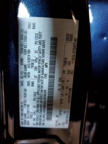 5LMCJ3D96GUJ03035 - 2016 LINCOLN MKC RESERVE ლურჯი ფოტო 13