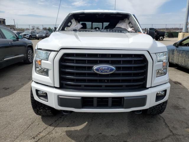 1FTEW1EP0GFC99139 - 2016 FORD F150 SUPERCREW WHITE photo 5