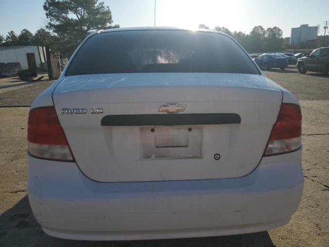 KL1TD56666B588145 - 2006 CHEVROLET AVEO BASE Ağ foto 6