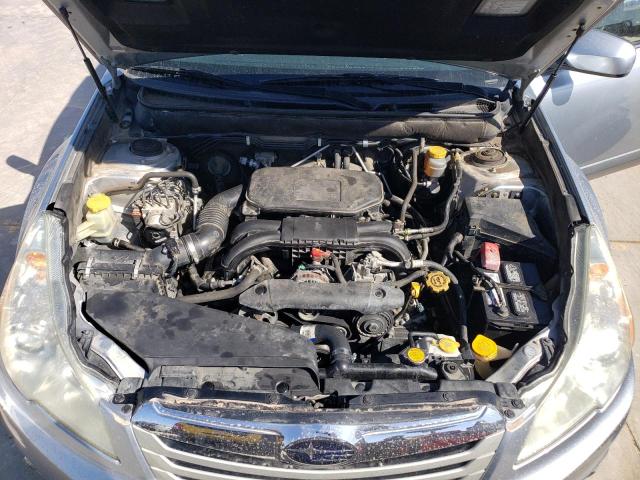 4S4BRCKC3C3274928 - 2012 SUBARU OUTBACK 2.5I LIMITED SILVER photo 11