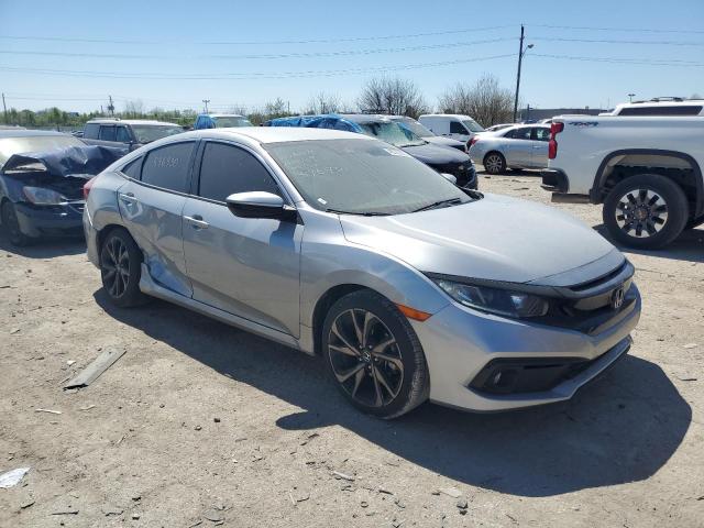 2HGFC2F83LH596930 - 2020 HONDA CIVIC SPORT 银色 照片 4