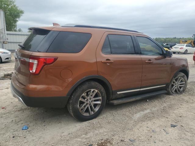 1FM5K7D85HGC29913 - 2017 FORD EXPLORER XLT BROWN photo 3