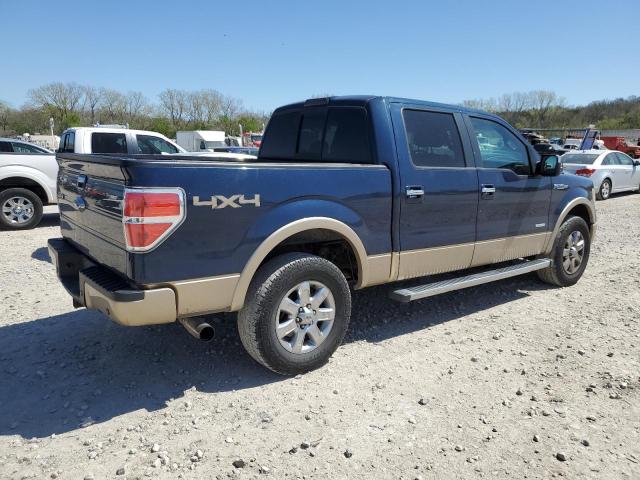 1FTFW1ET8DKE28040 - 2013 FORD F150 SUPERCREW BLUE photo 3