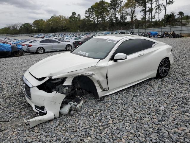 JN1EV7EKXHM361396 - 2017 INFINITI Q60 PREMIUM WHITE photo 1