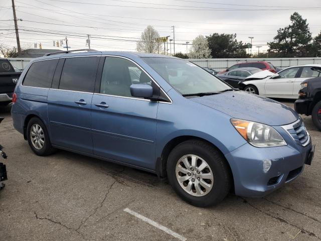 5FNRL3H68AB068624 - 2010 HONDA ODYSSEY EXL BLUE photo 4