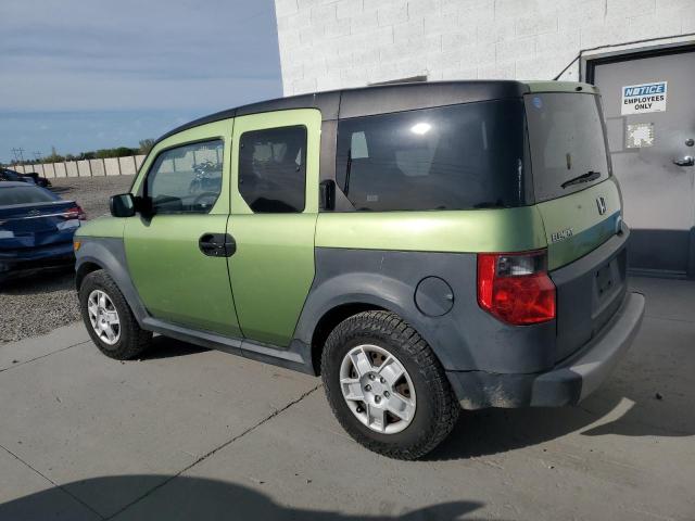 5J6YH27336L007906 - 2006 HONDA ELEMENT LX GREEN photo 2