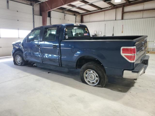 1FTFW1EF0DFB17818 - 2013 FORD F150 SUPERCREW BLUE photo 2