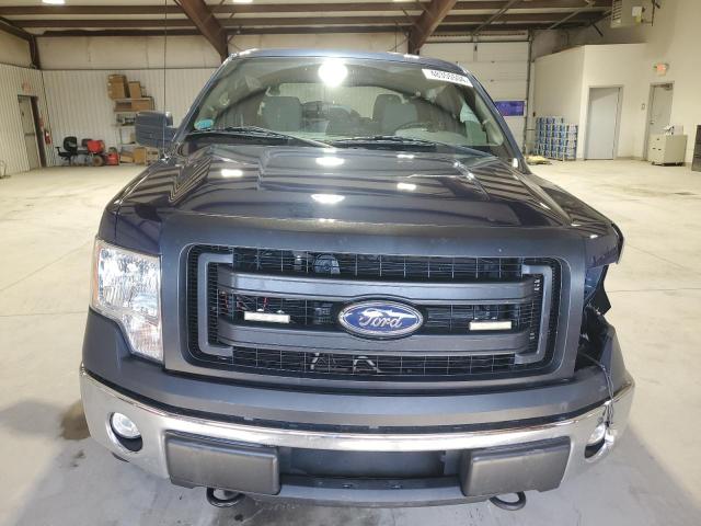 1FTFW1EF0DFB17818 - 2013 FORD F150 SUPERCREW BLUE photo 5