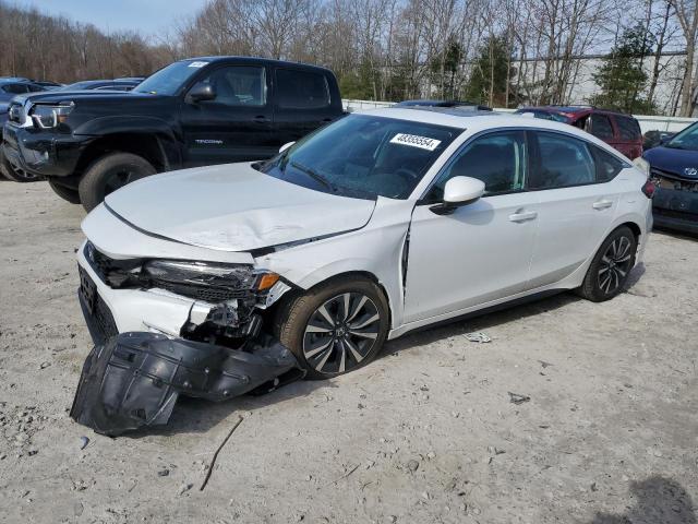 19XFL1H75PE005348 - 2023 HONDA CIVIC EXL თეთრი ფოტო 1