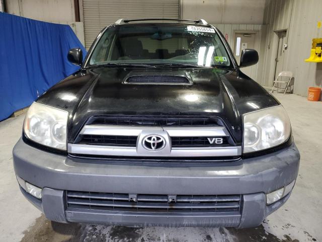 JTEBT14R830015778 - 2003 TOYOTA 4RUNNER SR5 BLACK photo 5