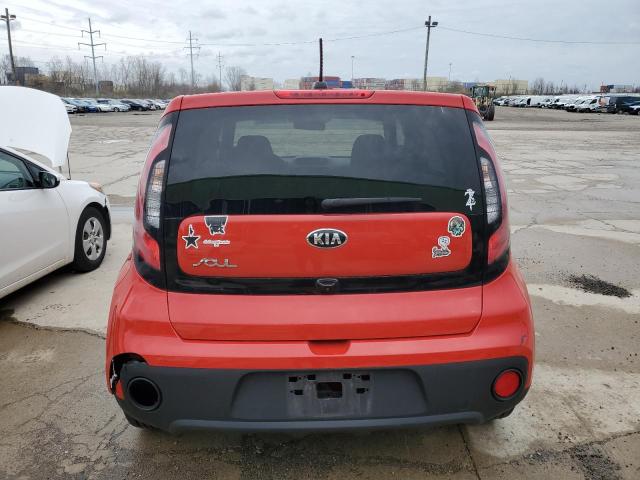 KNDJN2A20K7680624 - 2019 KIA SOUL RED photo 6