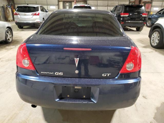 1G2ZH57N784129036 - 2008 PONTIAC G6 GT BLUE photo 6