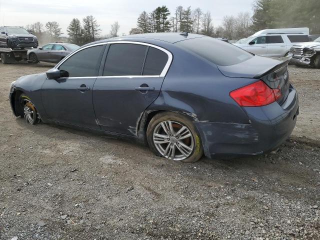 JN1CV6AR3CM675887 - 2012 INFINITI G37 BLUE photo 2