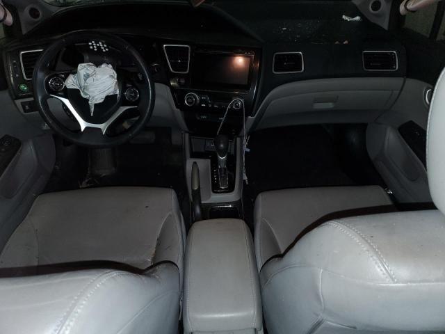 2HGFB2F97EH520481 - 2014 HONDA CIVIC EXL შავი ფოტო 8