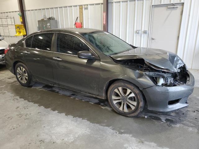 1HGCR2F37DA131833 - 2013 HONDA ACCORD LX GRAY photo 4