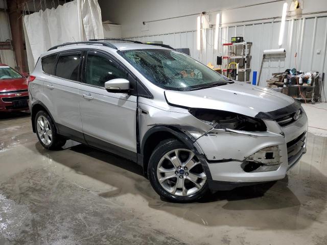 1FMCU9H9XDUD21840 - 2013 FORD ESCAPE SEL SILVER photo 4