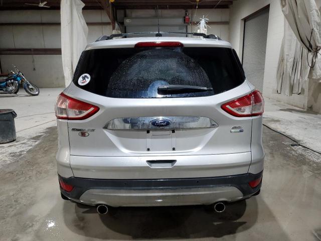 1FMCU9H9XDUD21840 - 2013 FORD ESCAPE SEL SILVER photo 6