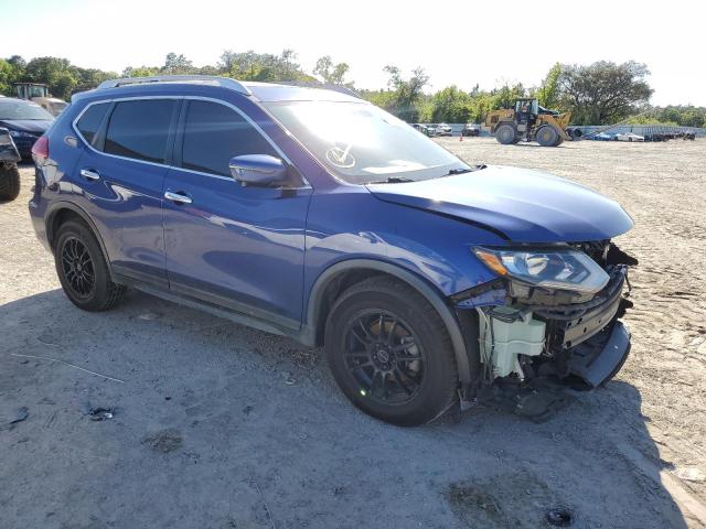 KNMAT2MT5HP570820 - 2017 NISSAN ROGUE S BLUE photo 4