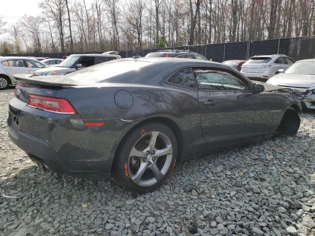 2G1FC1E36E9141557 - 2014 CHEVROLET CAMARO LT BLACK photo 3