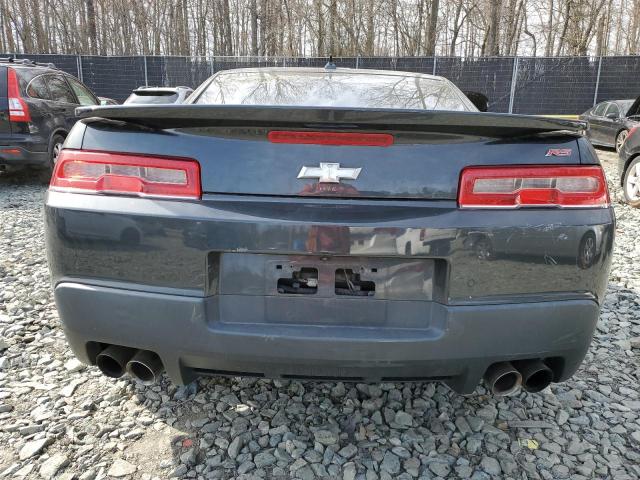 2G1FC1E36E9141557 - 2014 CHEVROLET CAMARO LT BLACK photo 6