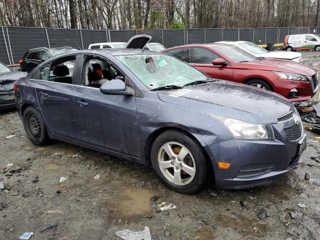 1G1PC5SB7D7252965 - 2013 CHEVROLET CRUZE LT BLUE photo 4