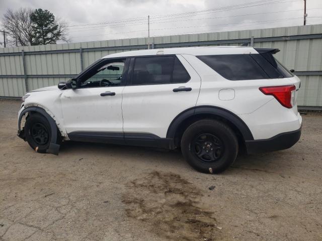 1FM5K8ABXLGA84771 - 2020 FORD EXPLORER POLICE INTERCEPTOR Ақ фото 2